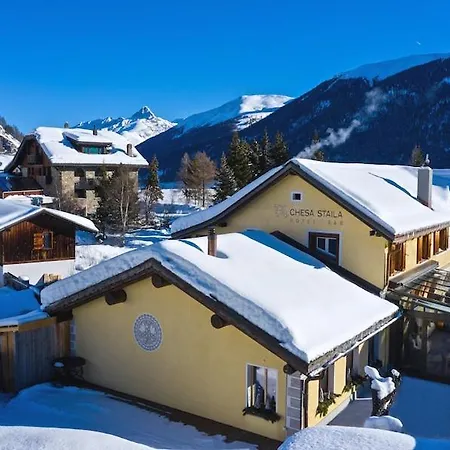 Chesa Staila לינה וארוחת בוקר לה פונט-שמוס-סאז'